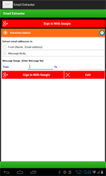 Gmail Email Extractor App