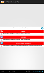 IMAP Email Extractor Android App